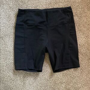 Black Bike Shorts
